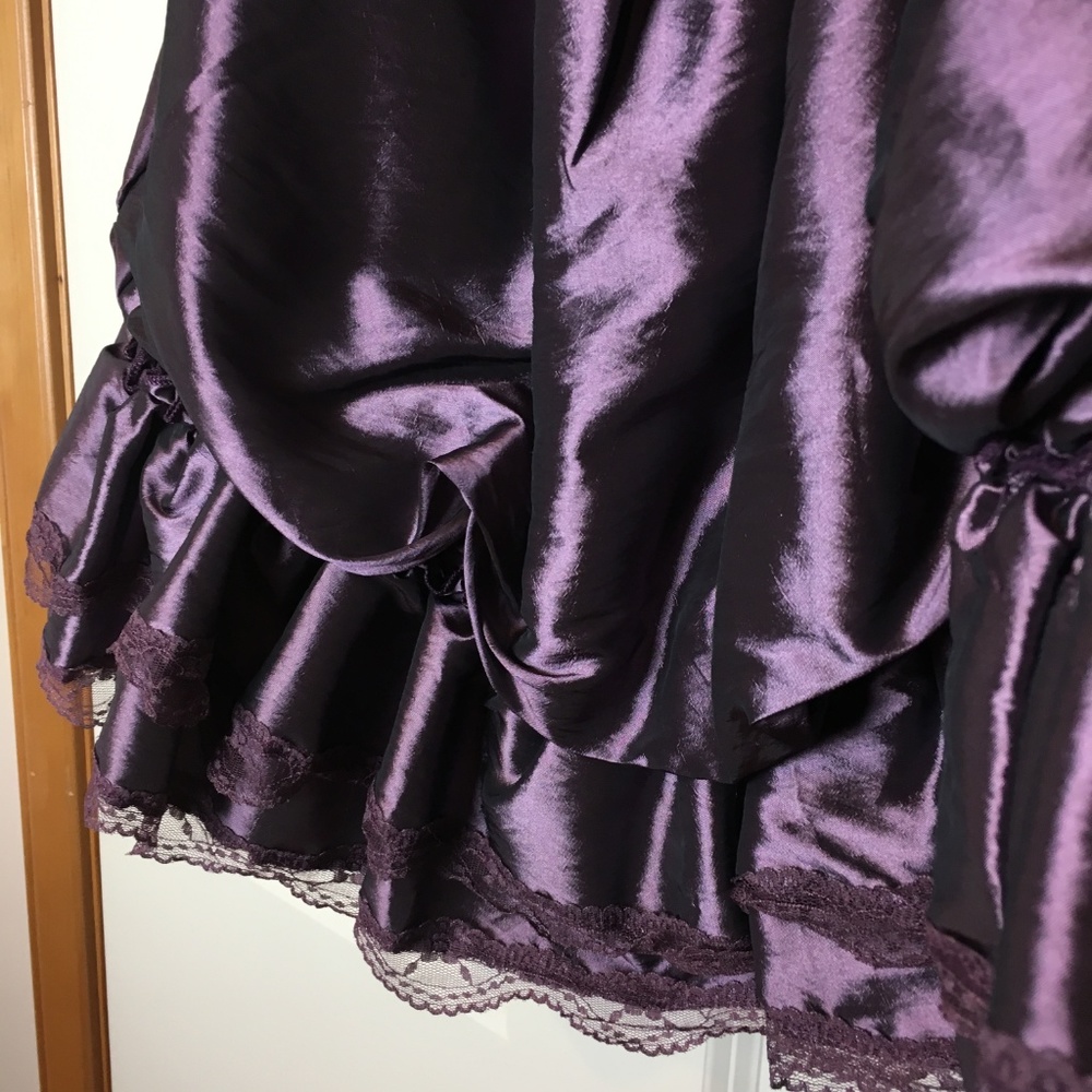 Strapless Ruffled Dress - Picture 2 of 3